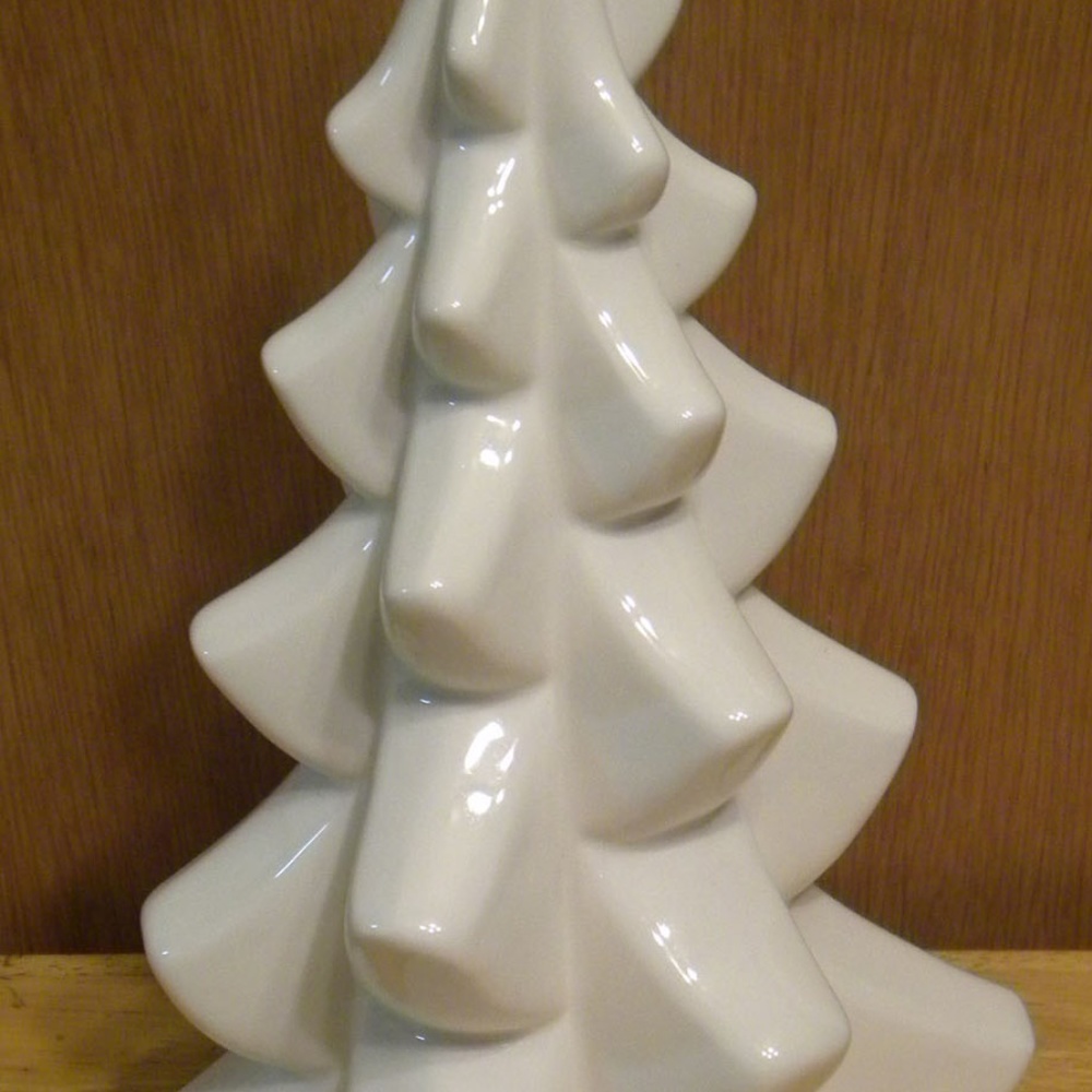 Vintage Midwest brand Porcelain Christmas Tree